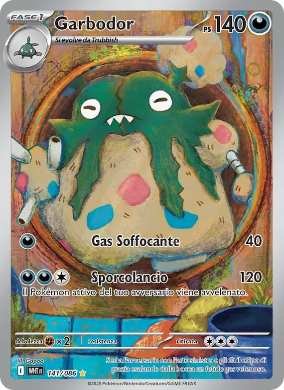 Garbodor 141 – Fuoco Bianco