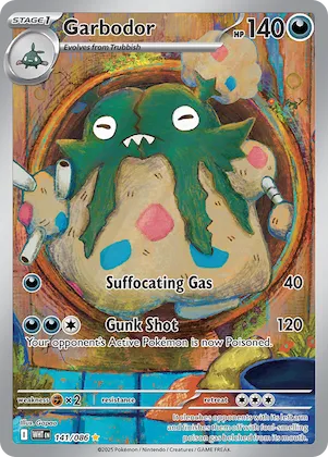 Garbodor #141 – White Flare