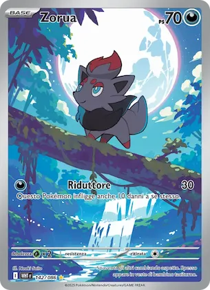 Zorua 142 – Fuoco Bianco