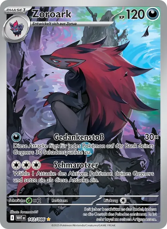 Zoroark 143 – Weiße Flammen