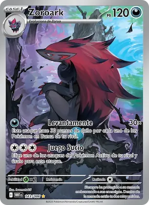 Zoroark 143 – Llama Blanca