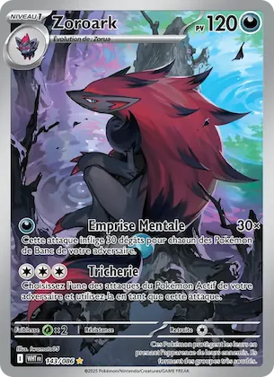 Zoroark 143 – Flamme Blanche