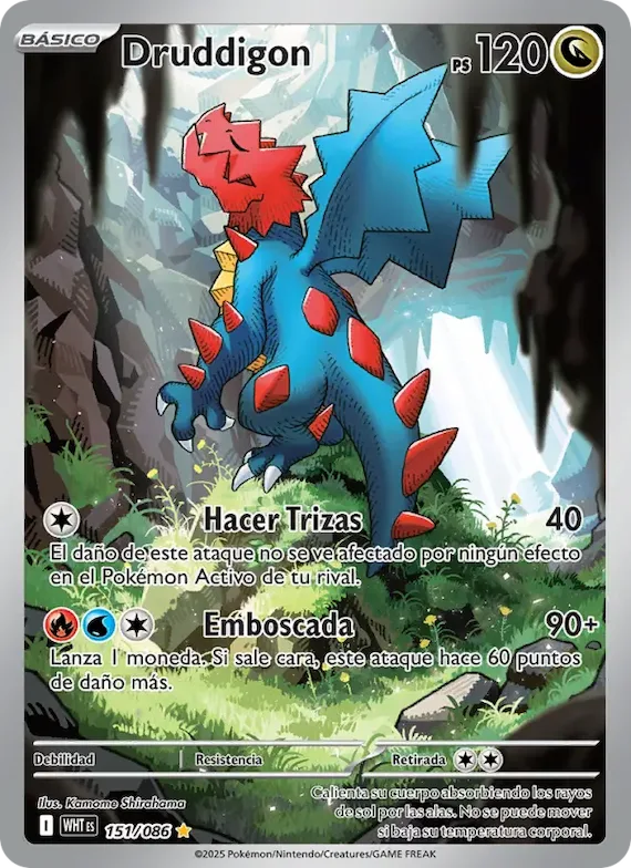 Druddigon 151 – Llama Blanca