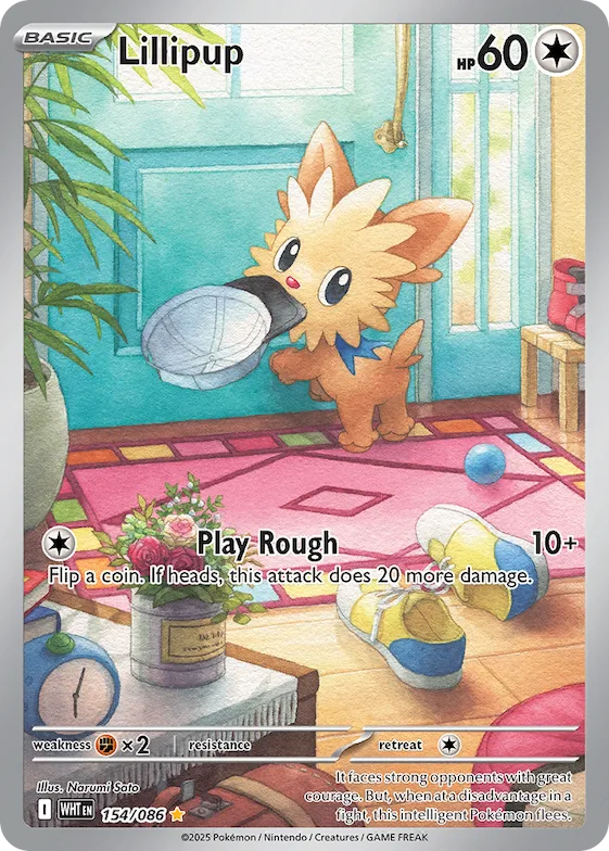 Lillipup #154 – White Flare