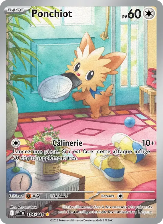 Ponchiot 154 – Flamme Blanche