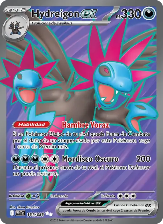 Hydreigon ex 161 – Llama Blanca