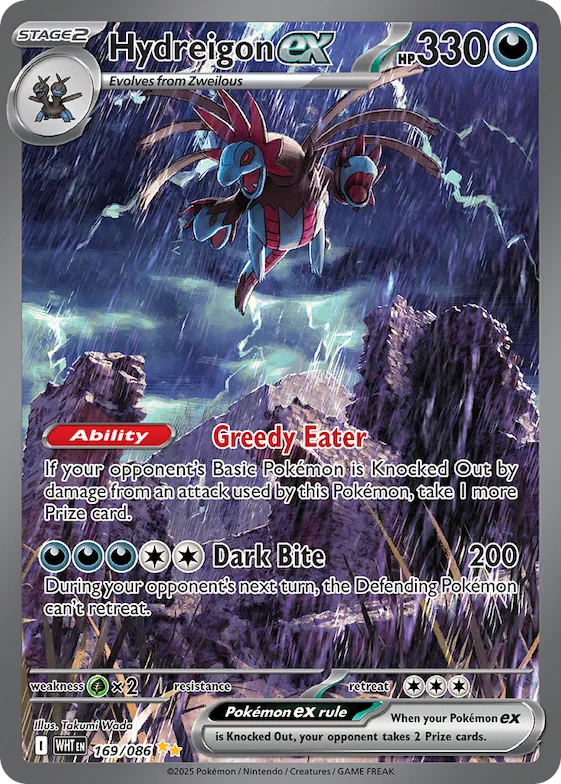 Hydreigon ex #169 – White Flare