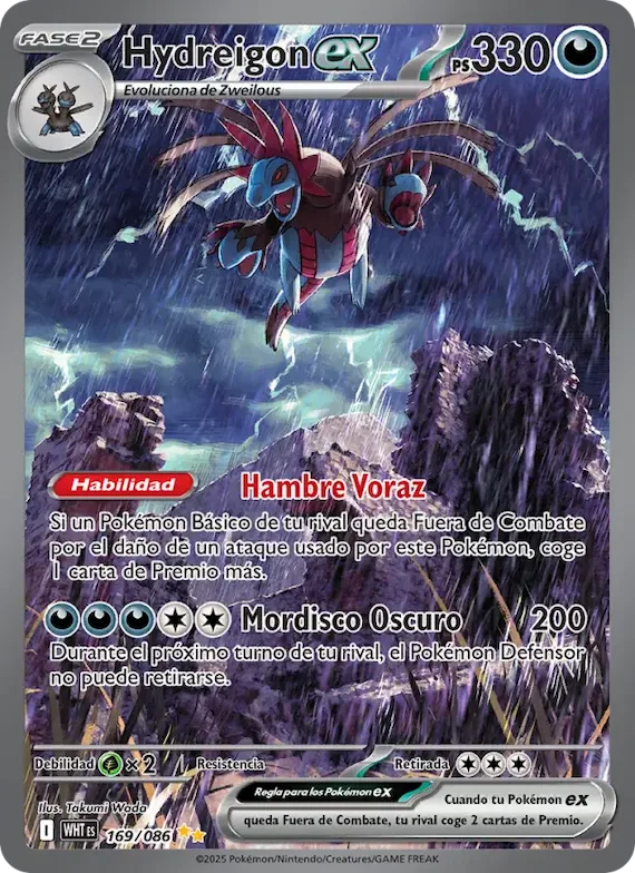 Hydreigon ex 169 – Llama Blanca