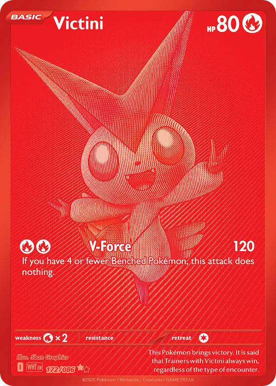 Victini #172 – White Flare