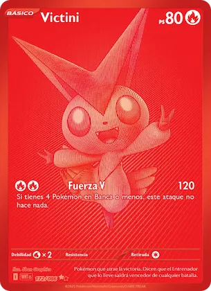 Victini 172 – Llama Blanca
