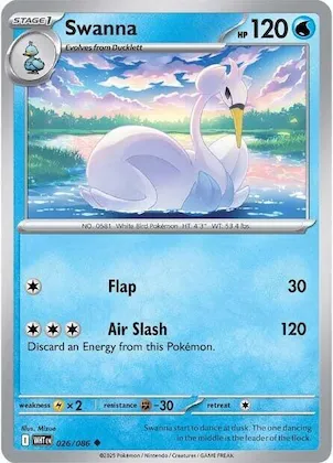 Swanna #26 – White Flare