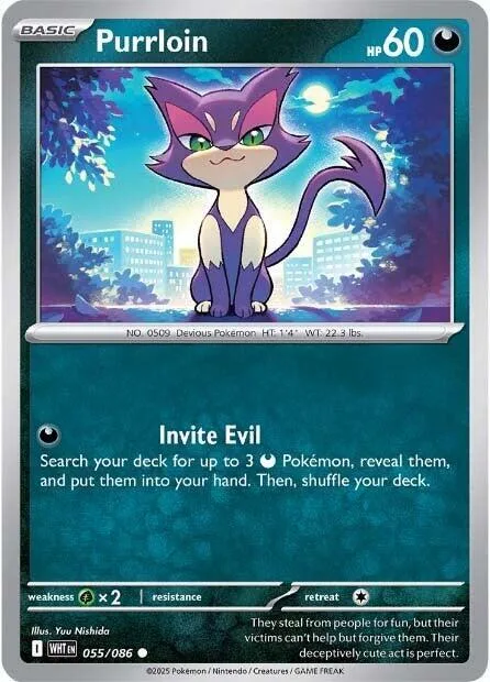 Purrloin 55 – Llama Blanca