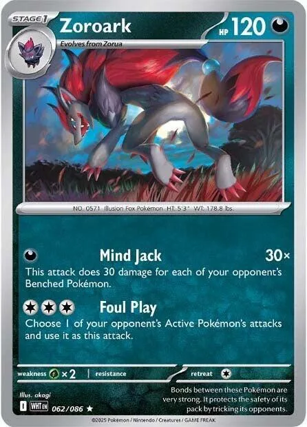 Zoroark 62 – Llama Blanca