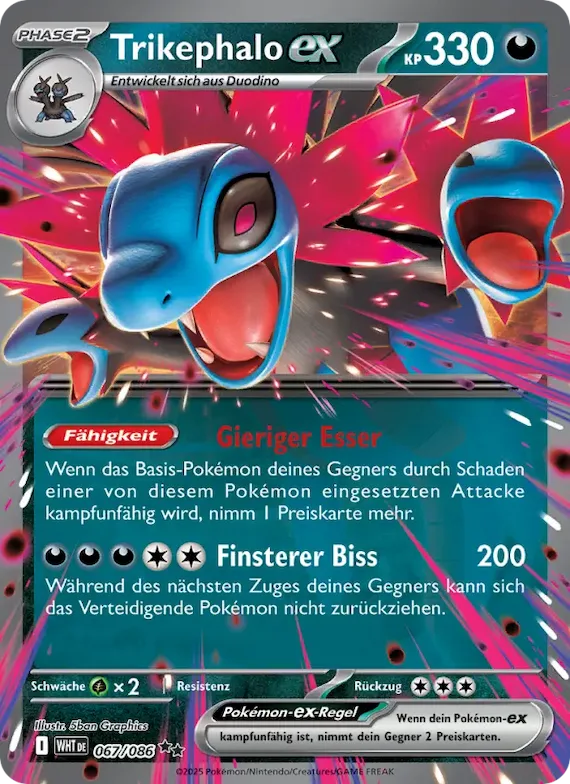 Trikephalo-ex 67 – Weiße Flammen