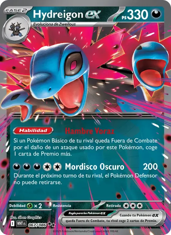 Hydreigon ex 67 – Llama Blanca