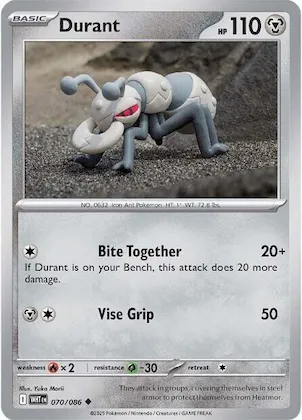Durant #70 – White Flare