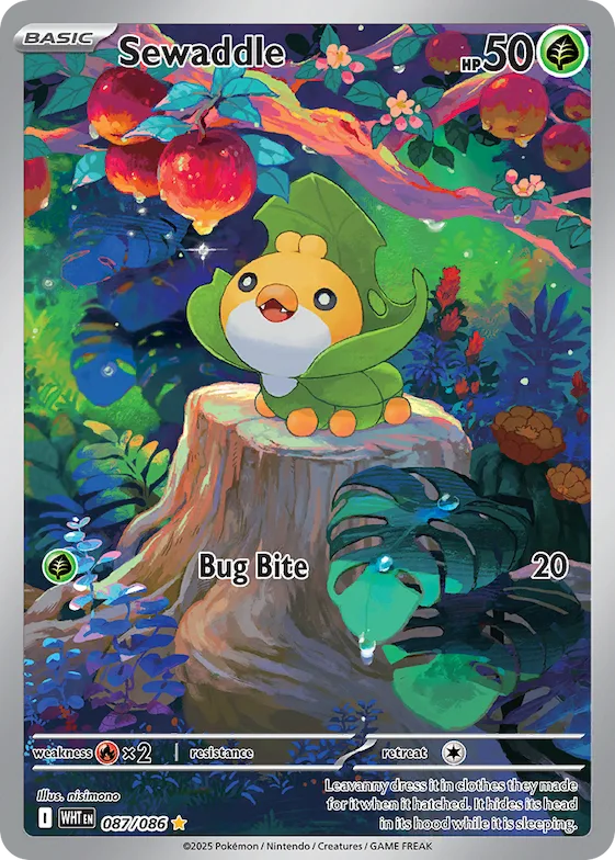 Sewaddle #87 – White Flare