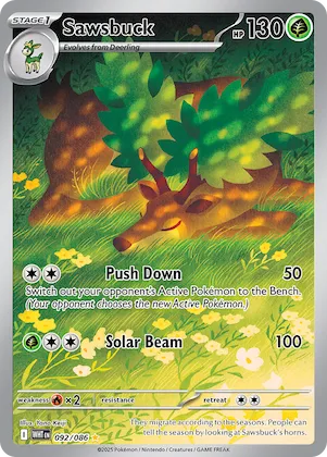 Sawsbuck #92 – White Flare