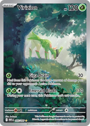 Virizion #95 – White Flare