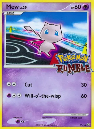 Mew Nr. 10 – Pokémon Rumble