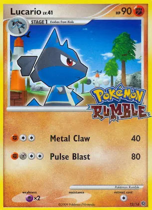 Lucario Nr. 12 – Pokémon Rumble