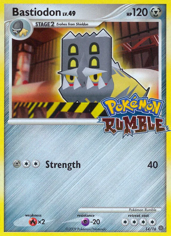 Bastiodon #14 – Pokémon Rumble