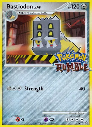 Bastiodon n° 14 – Pokémon Rumble