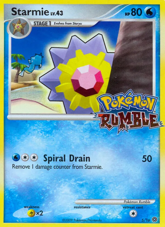 Starmie #5 – Pokémon Rumble