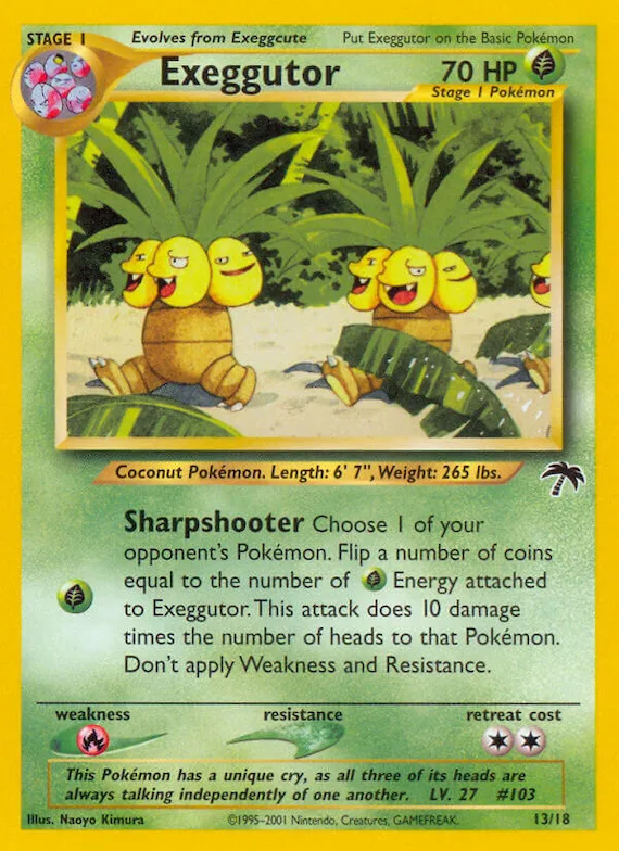 Exeggutor #13 – Southern Islands