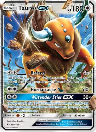 Tauros GX Nr. 100 – Sun & Moon