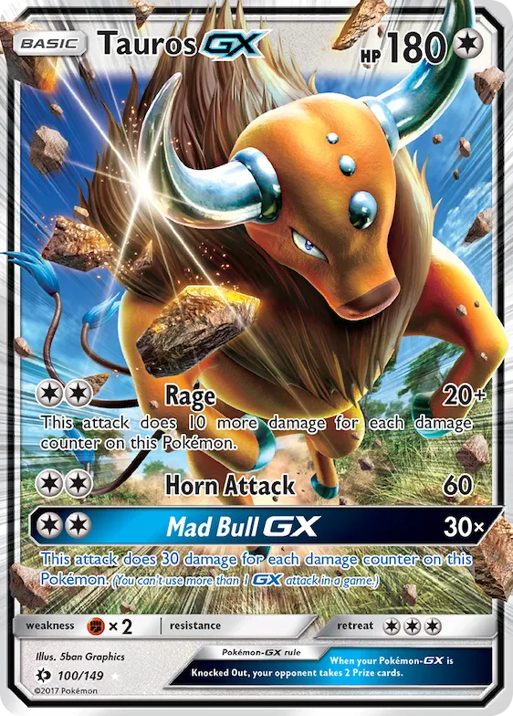 Tauros-GX #100 – Sun & Moon