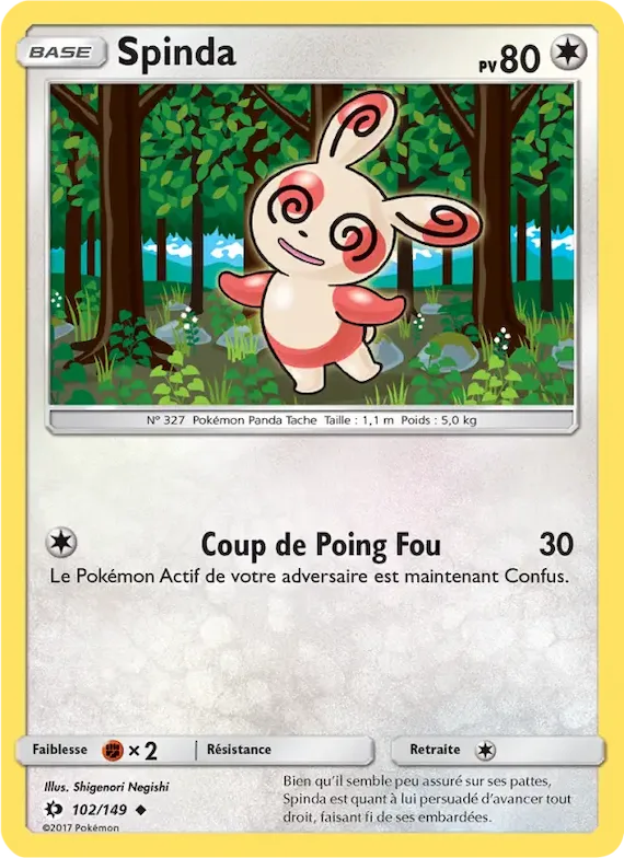 Spinda 102 – Soleil et Lune