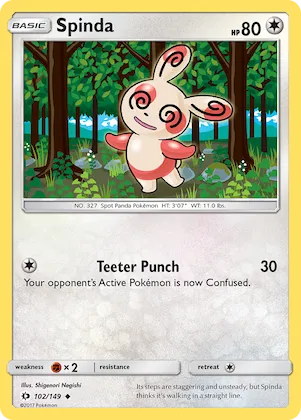 Spinda #102 – Sun & Moon