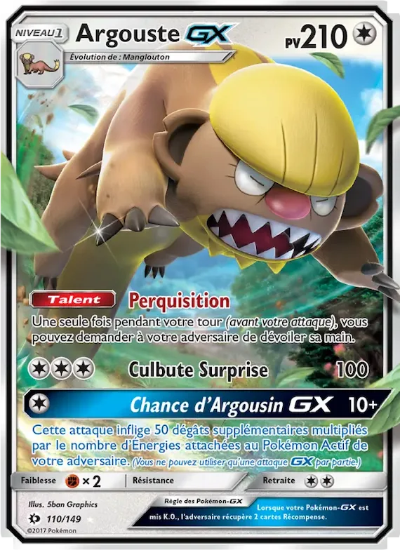 Argouste GX 110 – Soleil et Lune
