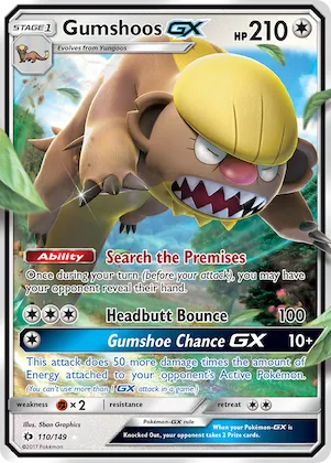 Gumshoos-GX #110 – Sun & Moon