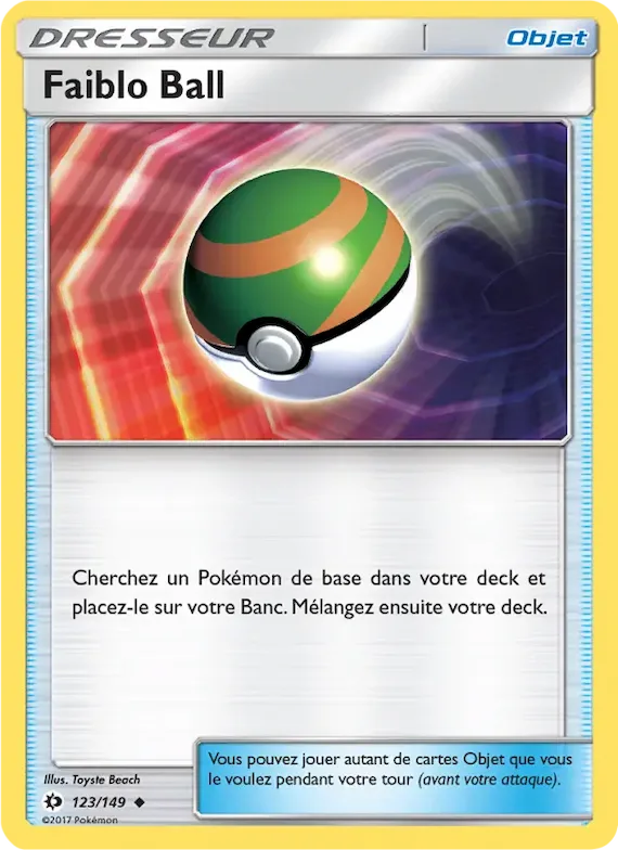 Faiblo Ball 123 – Soleil et Lune