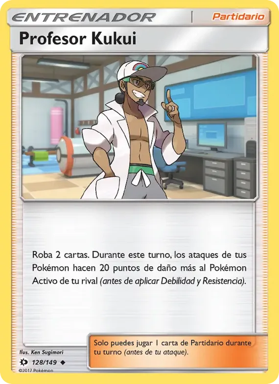 Profesor Kukui 128 – Sol y Luna