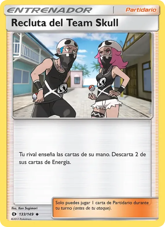 Recluta del Team Skull 133 – Sol y Luna
