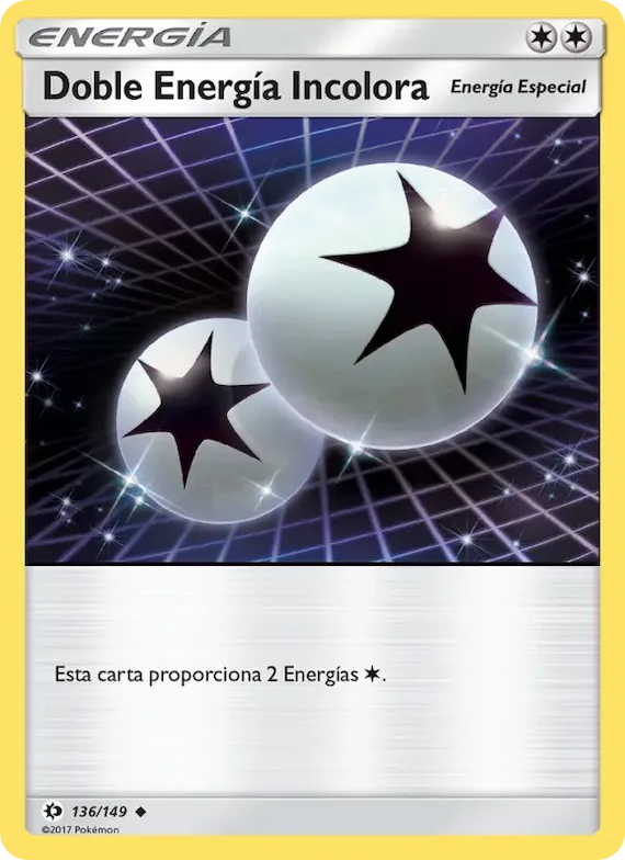 Doble Energía Incolora 136 – Sol y Luna