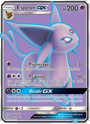 Espeon GX 140 – Sol y Luna
