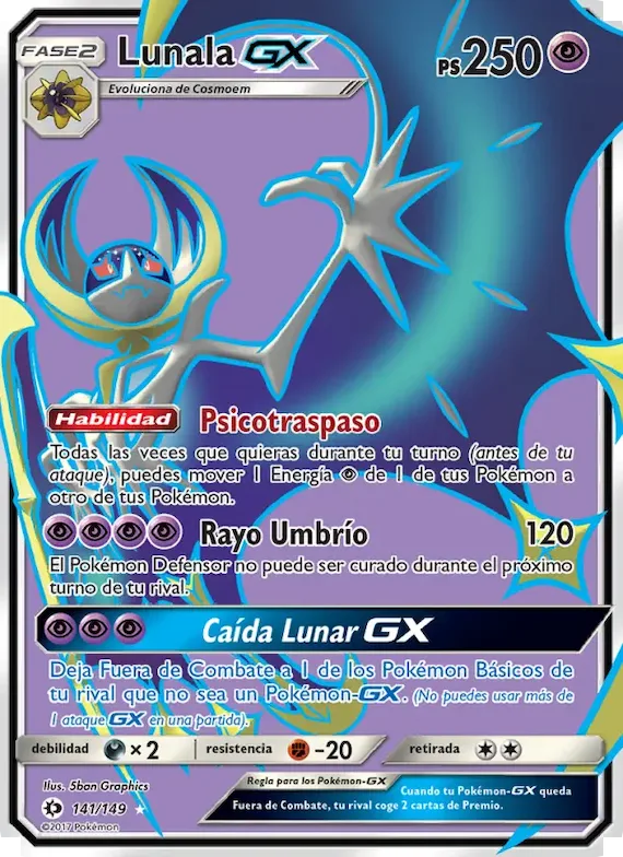 Lunala GX 141 – Sol y Luna