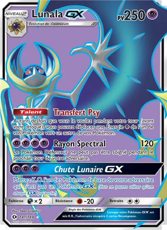 Lunala GX 141 – Soleil et Lune