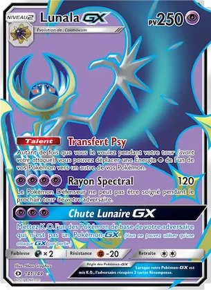 Lunala GX n° 141 – Soleil et Lune