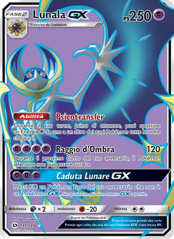 Lunala GX 141 – Sole e Luna