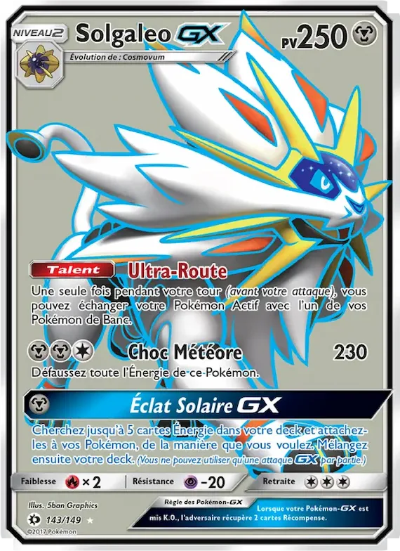 Solgaleo GX 143 – Soleil et Lune