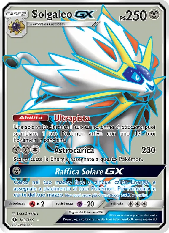 Solgaleo GX 143 – Sole e Luna
