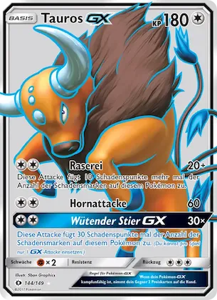 Tauros GX Nr. 144 – Sun & Moon