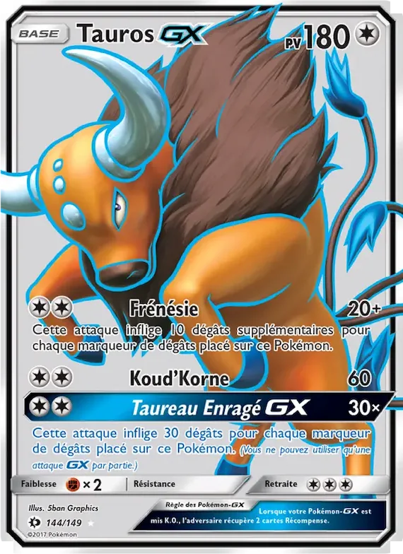 Tauros GX 144 – Soleil et Lune