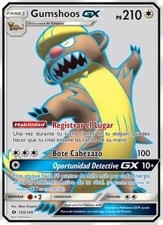 Gumshoos GX 145 – Sol y Luna
