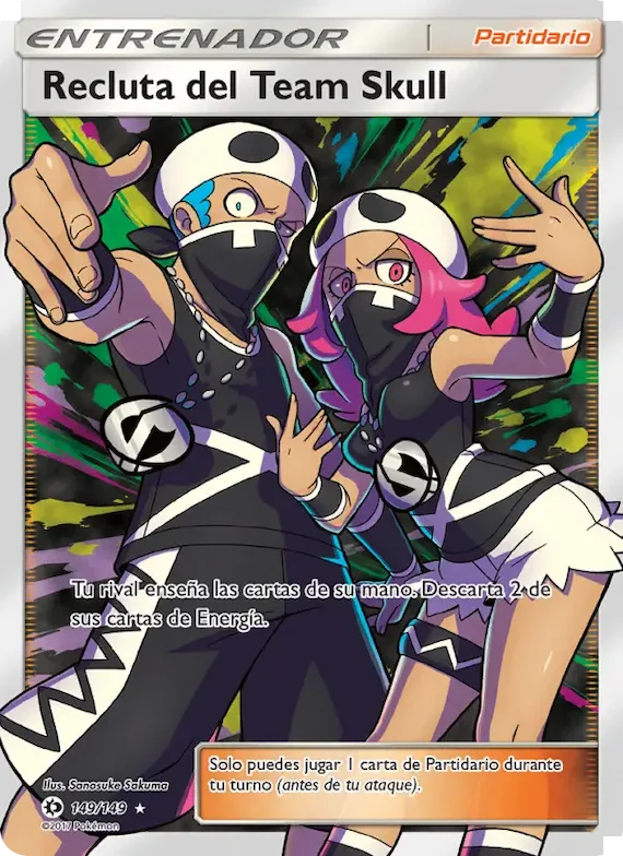 Recluta del Team Skull 149 – Sol y Luna